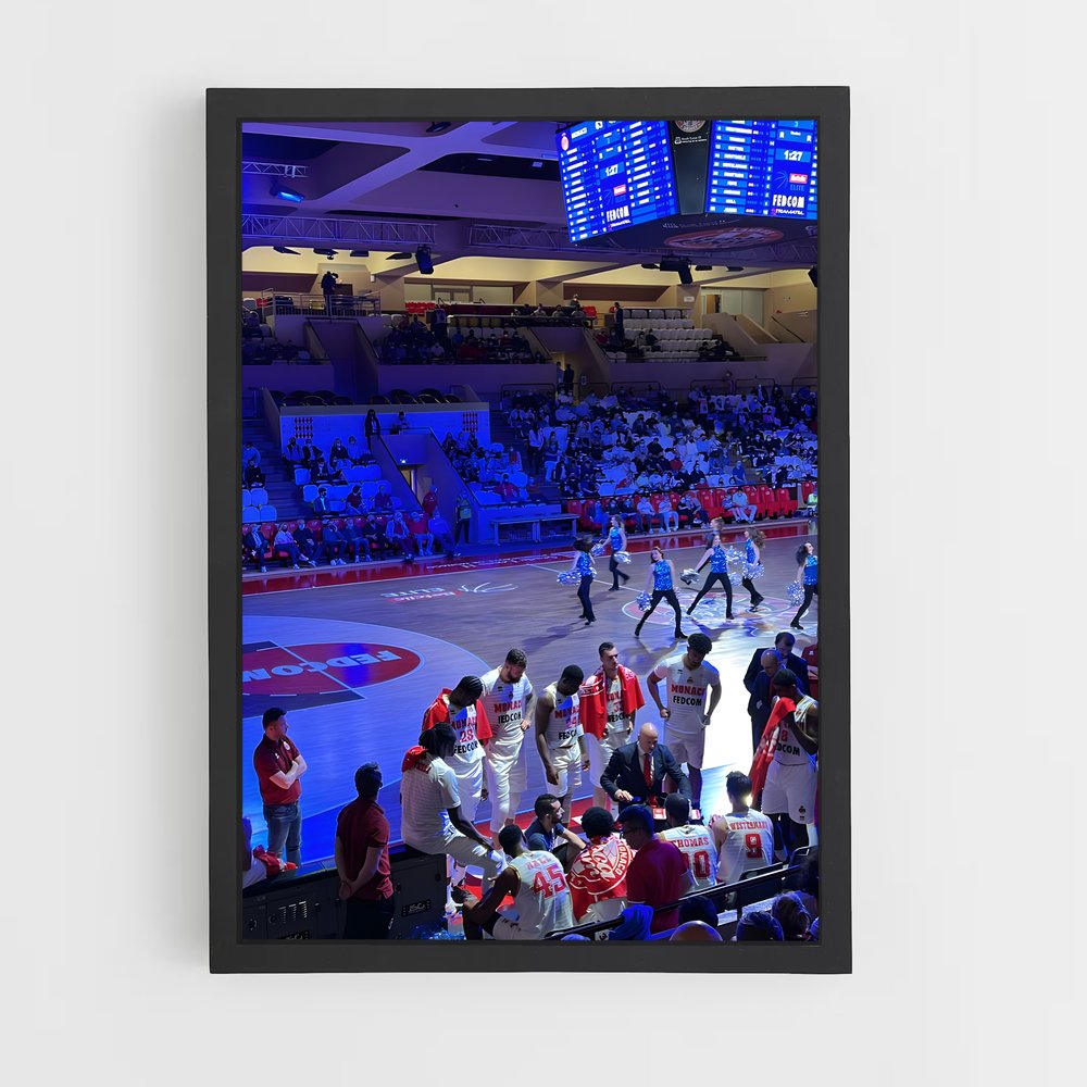 Poster Dunk au Sommet – affiche Basketball (vue 2)